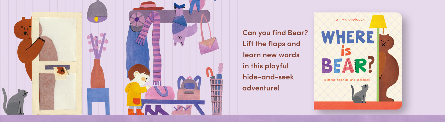 Can you find Bear? Lift the flaps and learn new words in this playful hide-and-seek adventure!