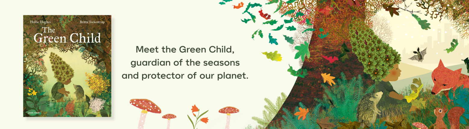 Meet the Green Child, guardian of the seasons and protector of our planet.